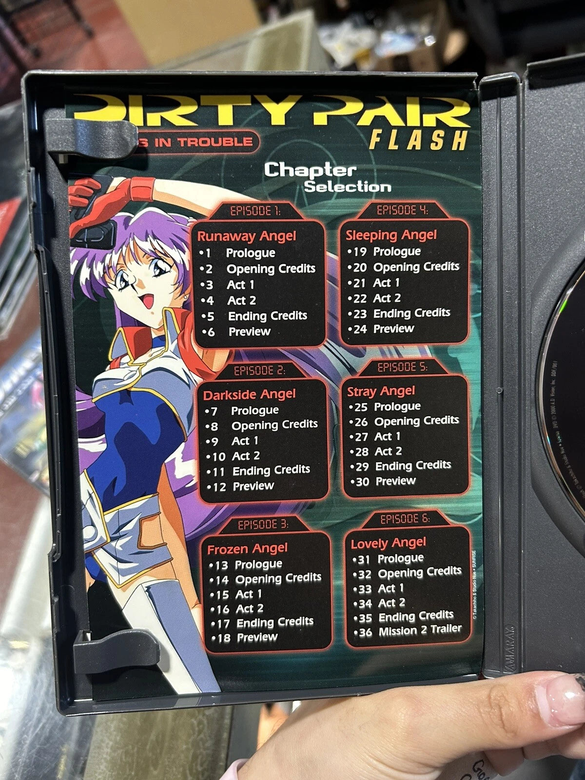 Dirty Pair Flash: Angels in Trouble (DVD, 2000)