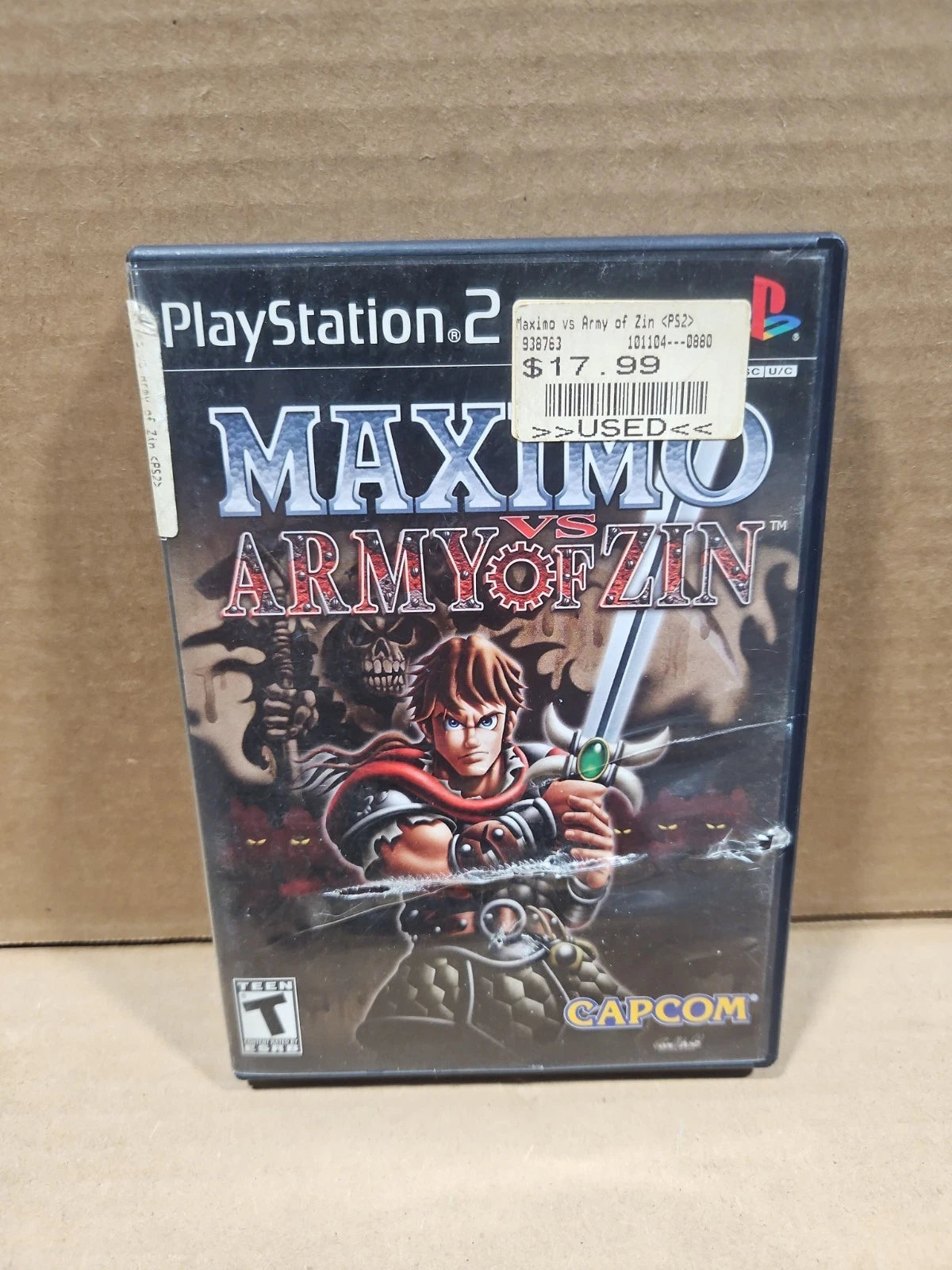 Maximo vs Army of Zin (PlayStation 2 PS2, 2004) Complete CIB