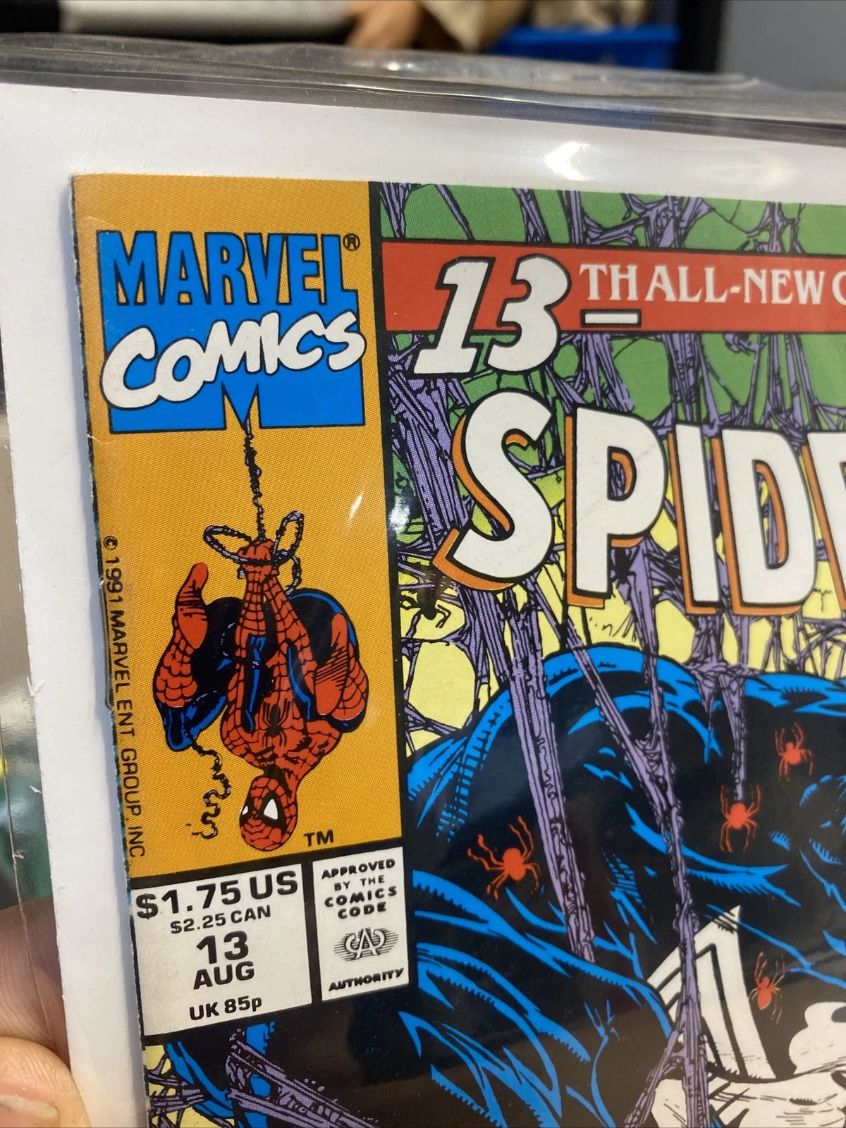 Spider-Man Vol 1 #13 (1991 Marvel) Todd Mcfarland Near Mint