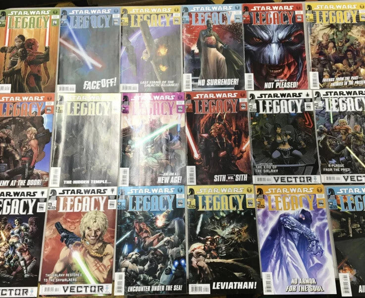 (qty 50) Vintage Star Wars Legacy Comic Collection Bundle Lot! ON SALE!