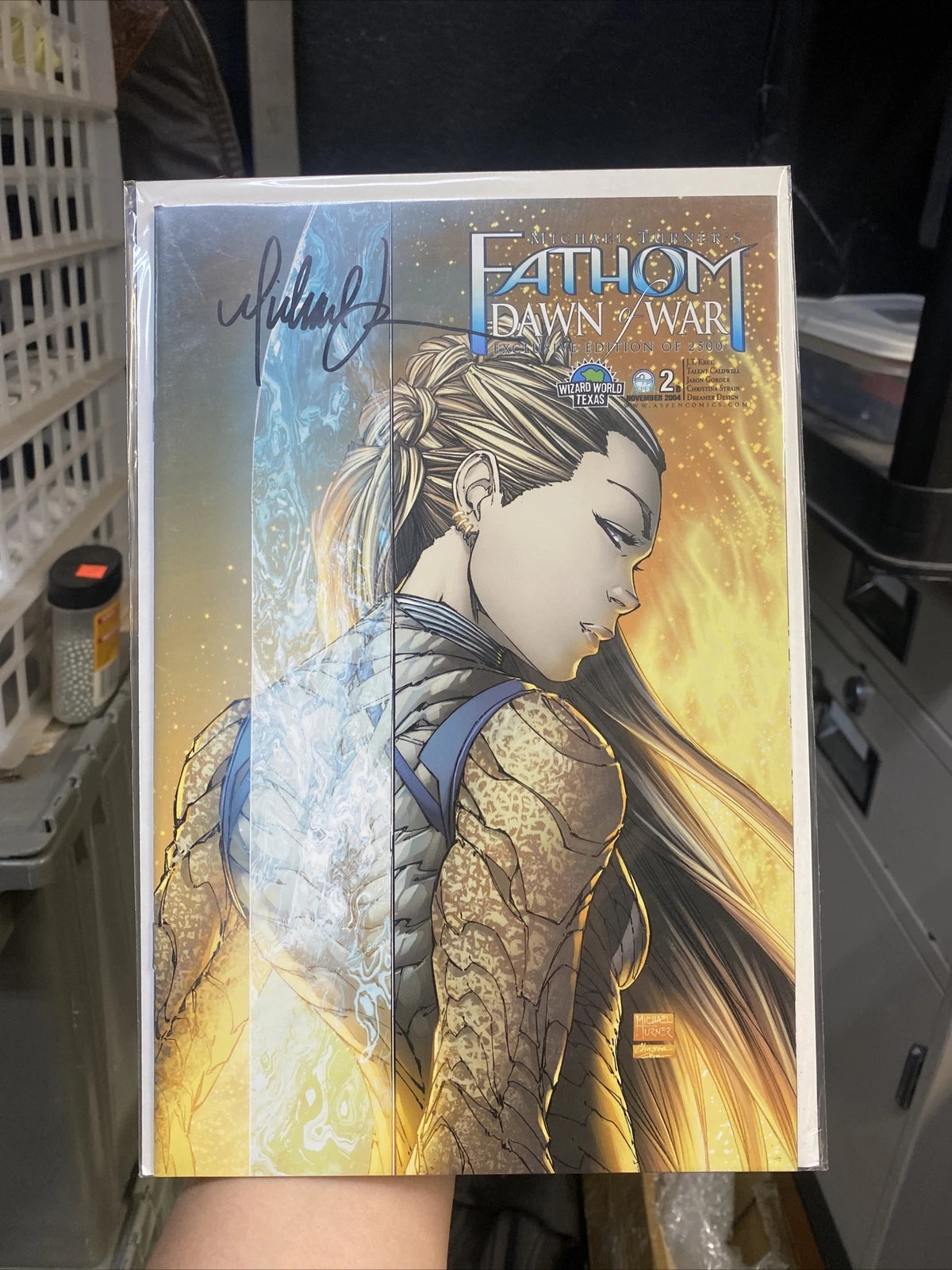 Michael Turners Dawn of War exclusive edition of 2500 Signed w/ COA
