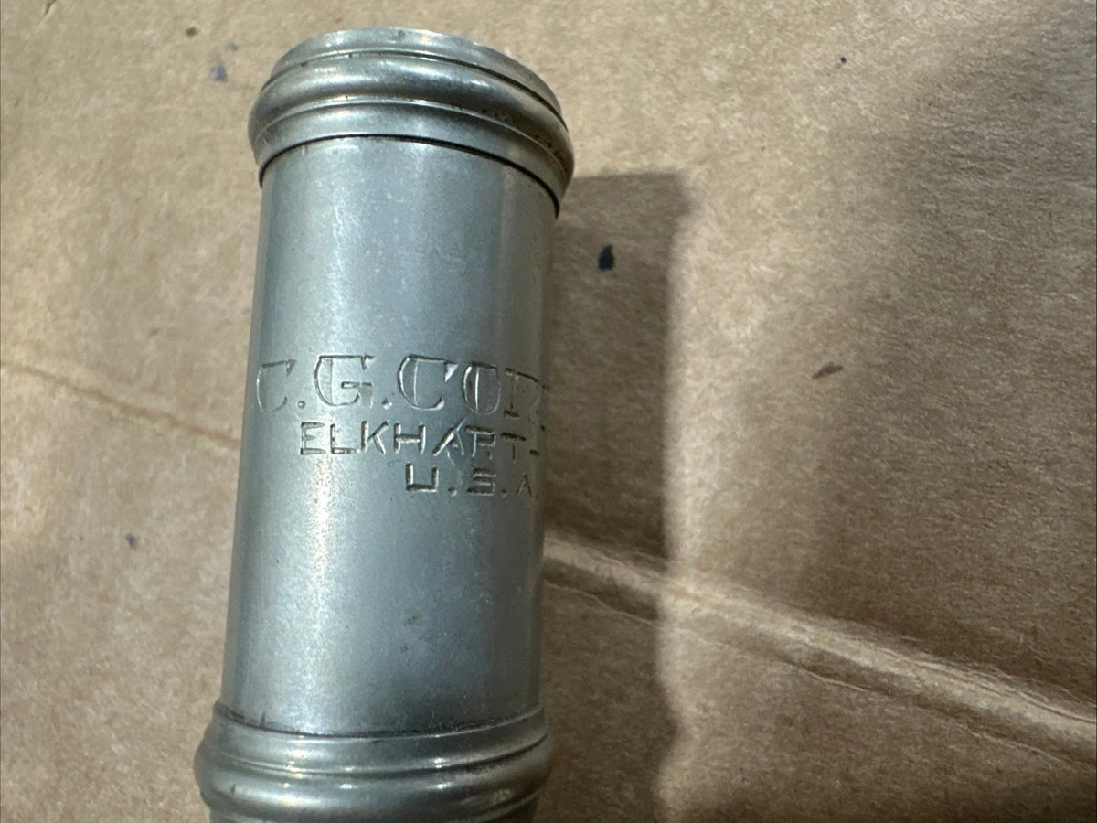 C.G. CONN Model 10-0 Unibody Flute Missing Piece