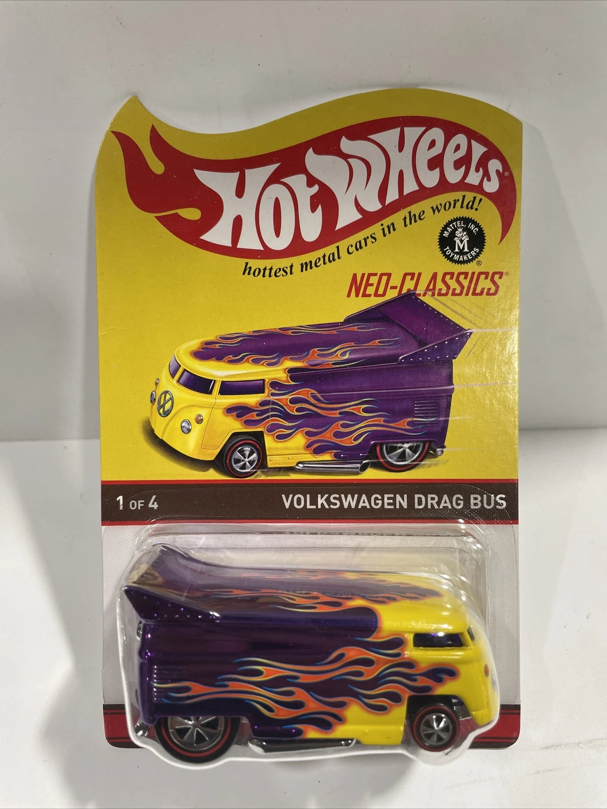 Hot Wheels Volkswagen Drag Bus VW RLC/HWC Neo-Classics Purple 05390/07500