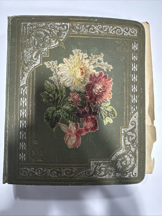 1885 Vintage Victorian Era Sticker Book Collection