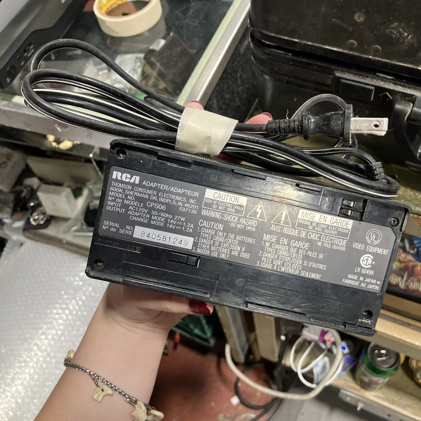 RCA VHS Camcorder UNTESTED With Case No Cord CC 275