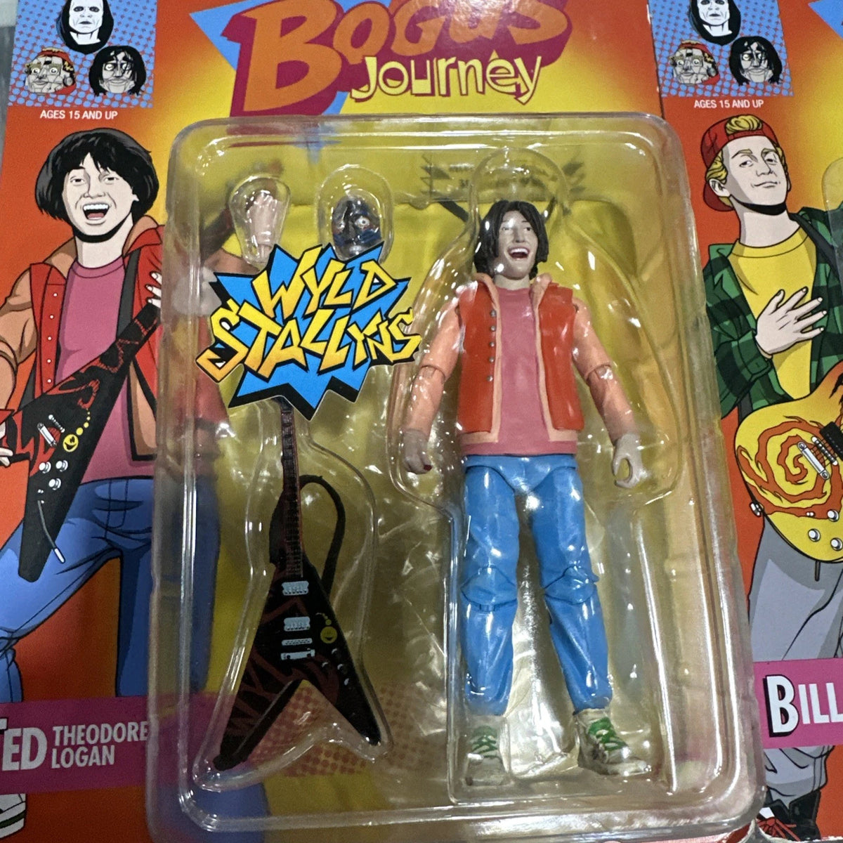 Bill and Ted's Bogus Journey Action Figures - Incendium - Lot of 2