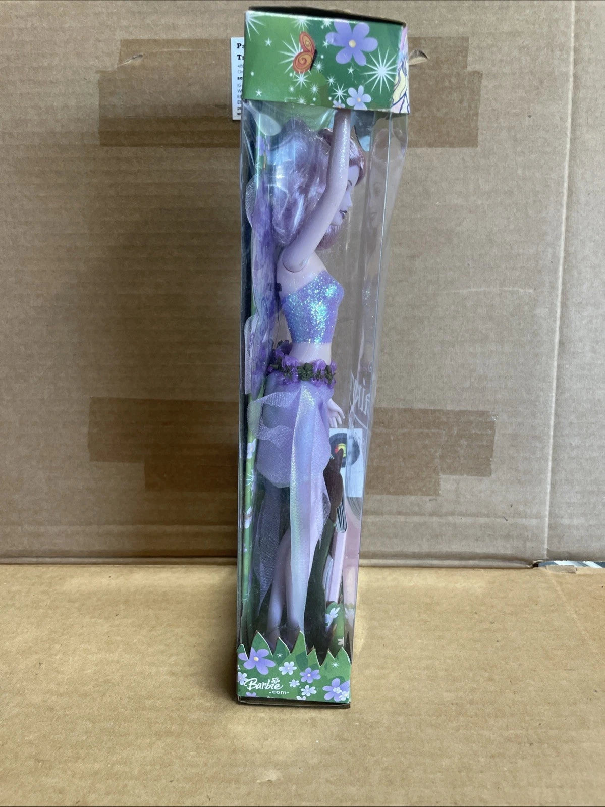Mattel Barbie Fairytopia Purple Sparkle Fairy B5736 2003 Open Box