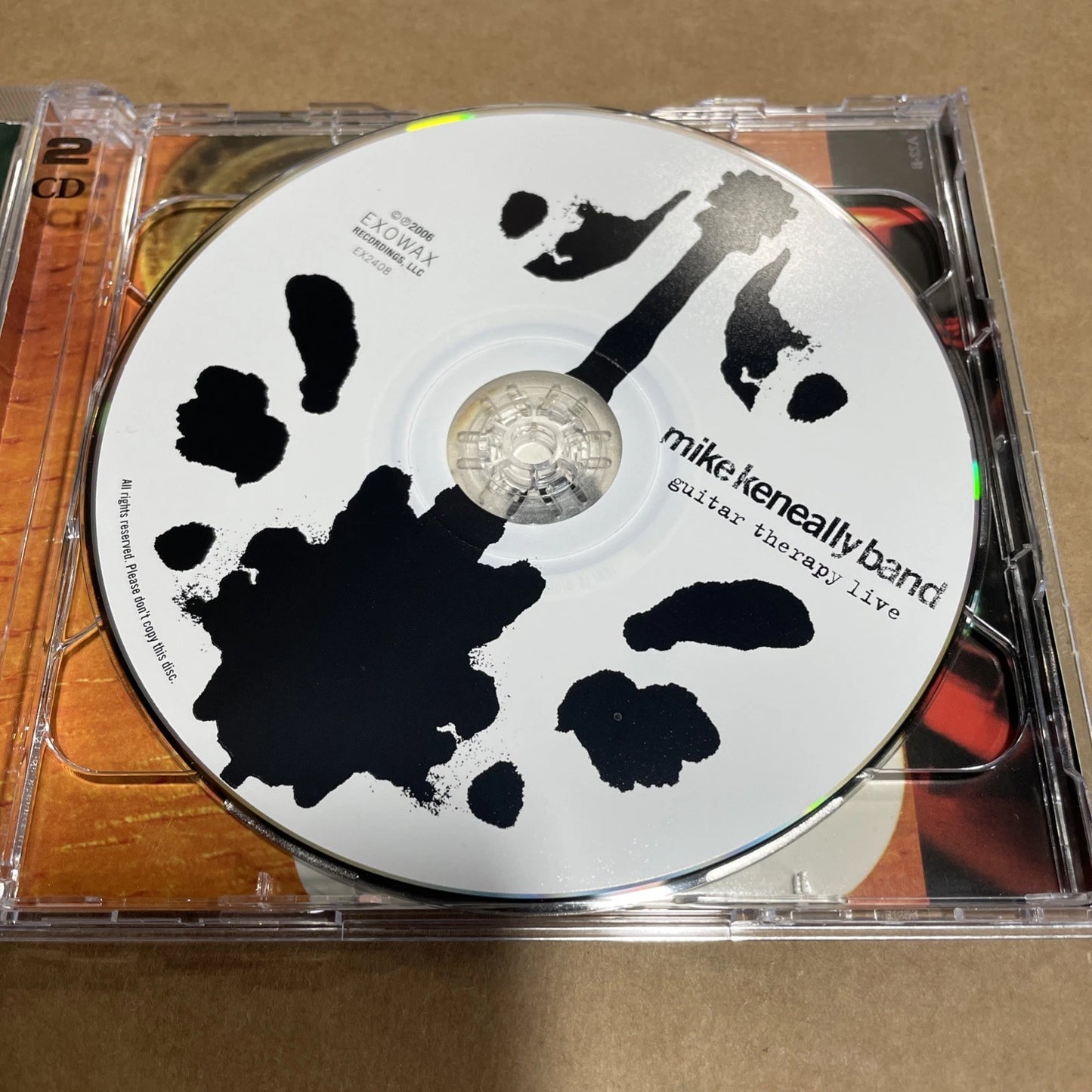 AUTOGRAPHED MIKE KENEALLY BAND Guitar Therapy Live CD/DVD LIKE NEW