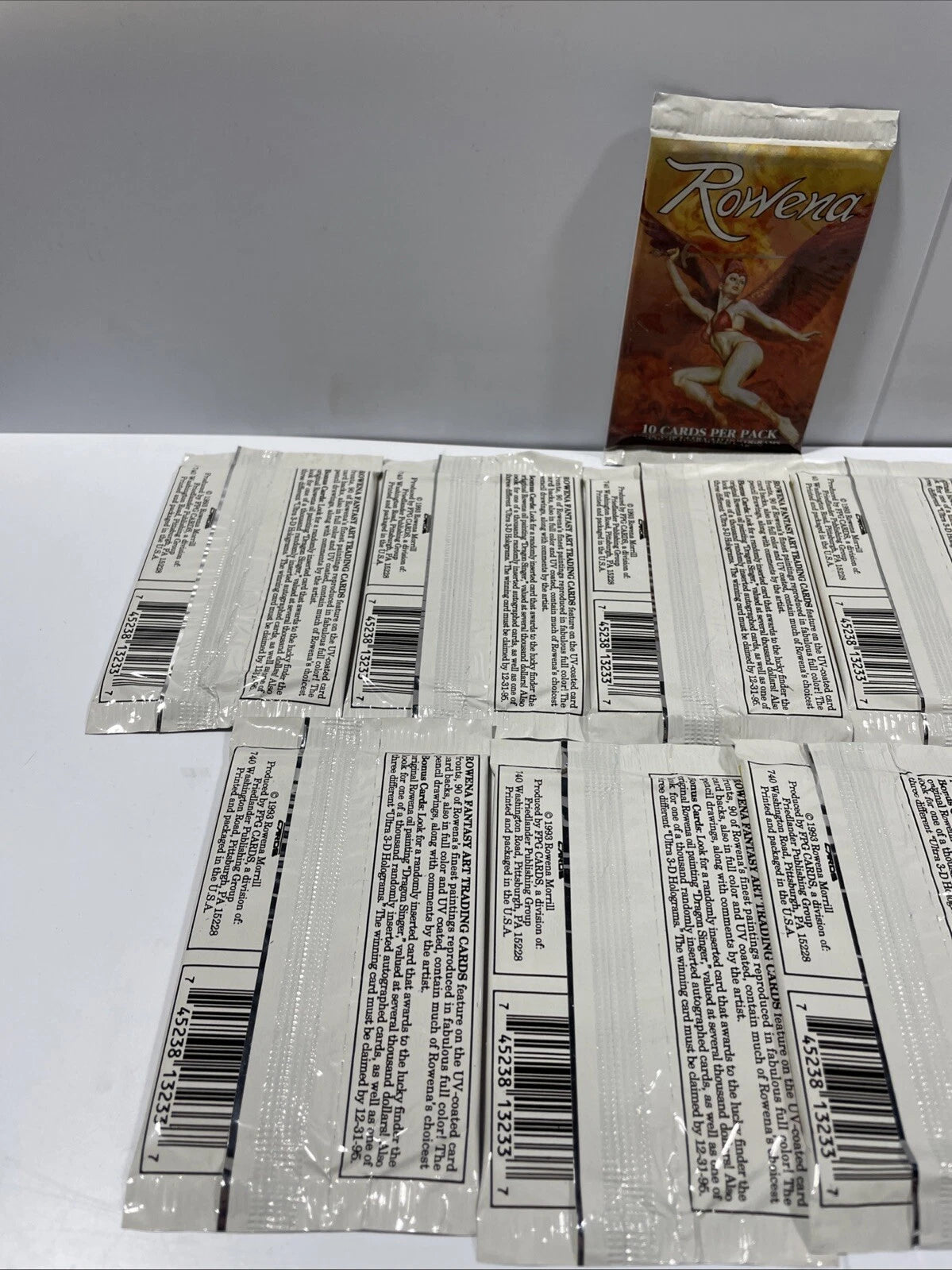 Rowena Fantasy Art Trading Card Packs Factory Sealed Lot Of 10