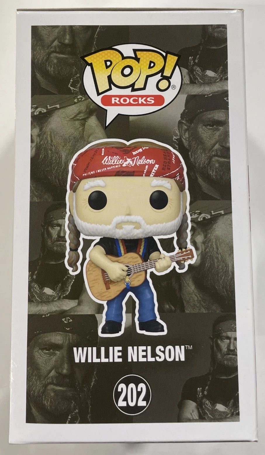 Funko Pop! Rock Vinyl: Willie Nelson #202