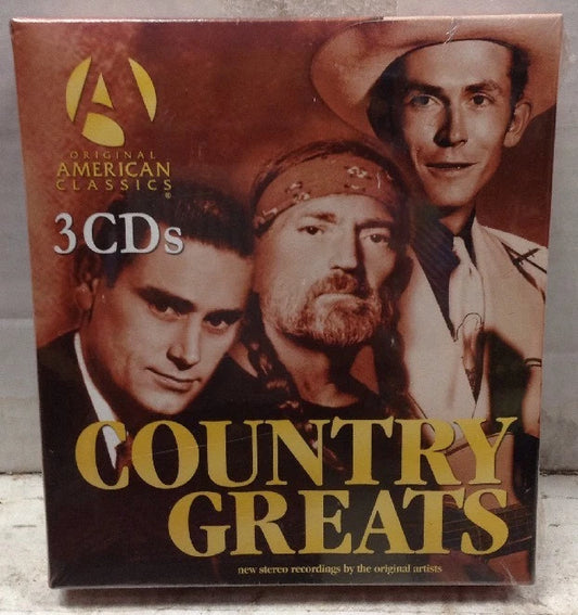 Country Greats Sealed 3 CD Set