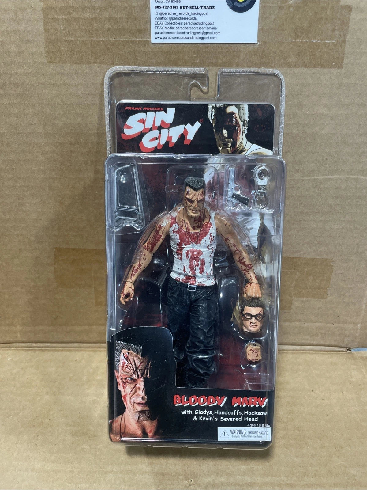 NECA Bloody Marv Series 1 Figure Frank Miller's Sin City By (Variant) Reel Toys