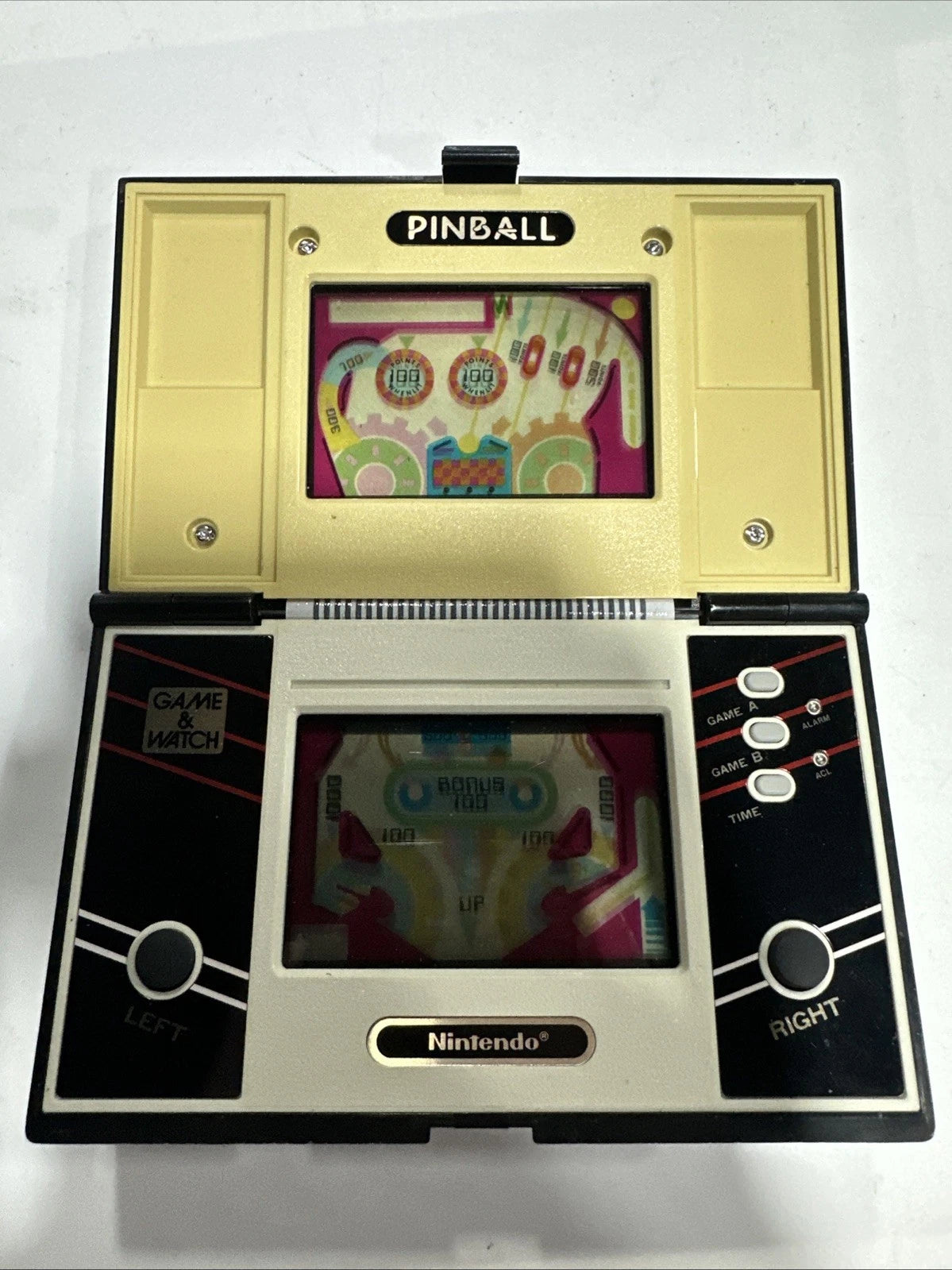 Nintendo PB-59 Game and Watch Pinball LSI game Used Japan Retro Untested