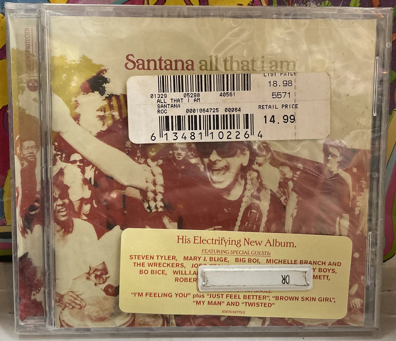 Santana All That I Am Sealed CD