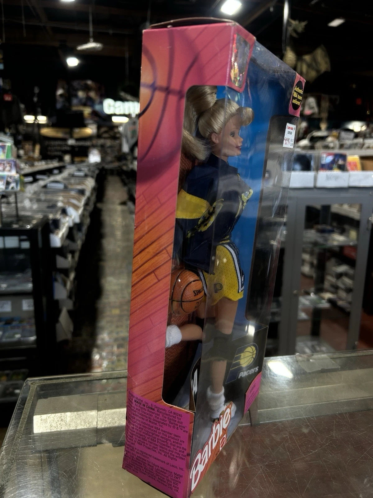 1998 NBA Indiana Pacers Barbie Doll Mattel 20712