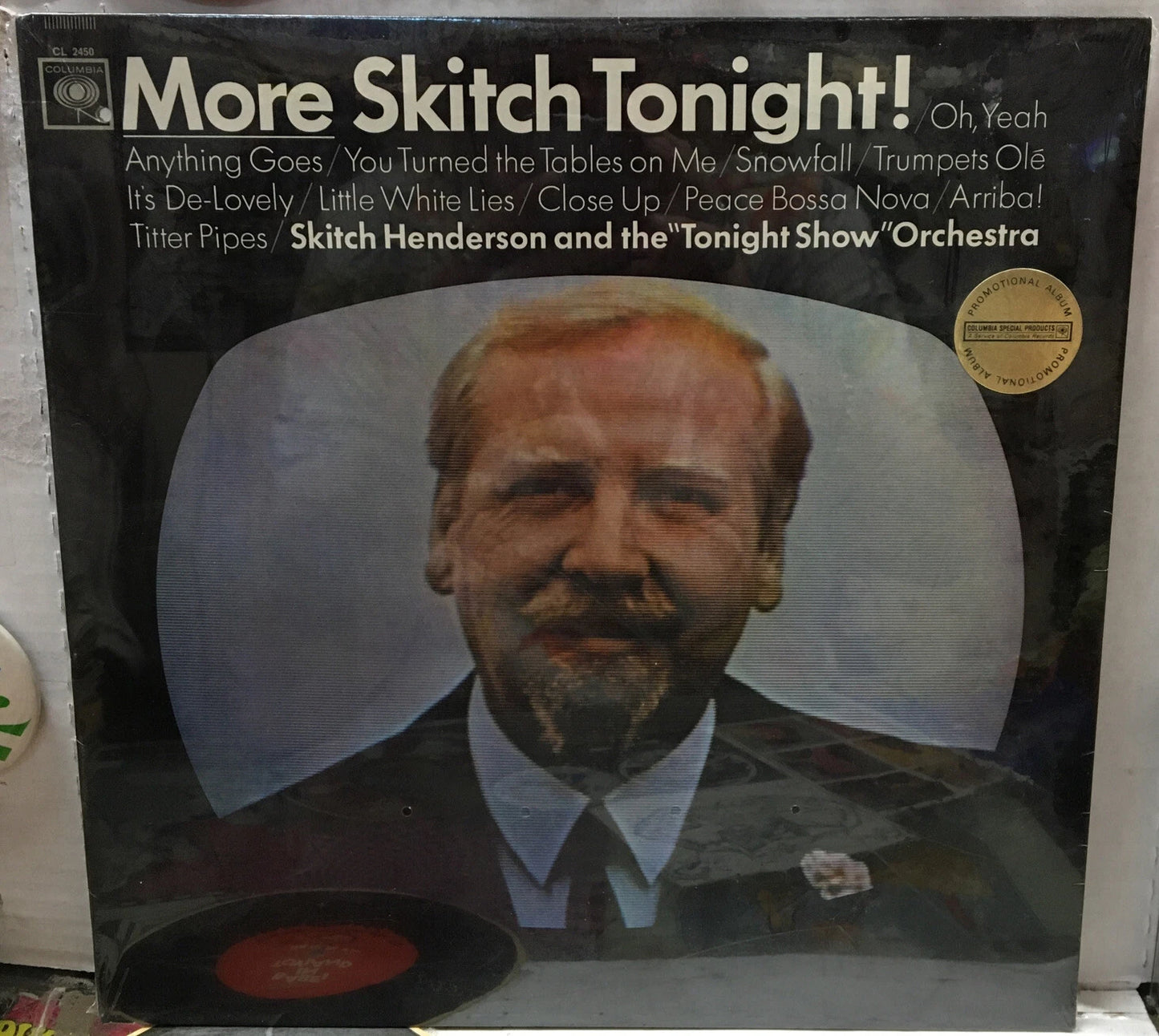 Sketch Henderson More Skitch Tonight! Sealed Promo Record