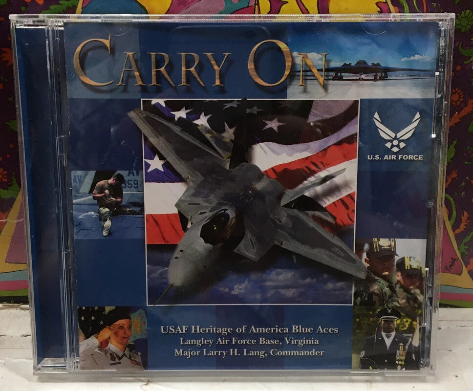 USAF Heritage Of American Blue Aces Carry On CD
