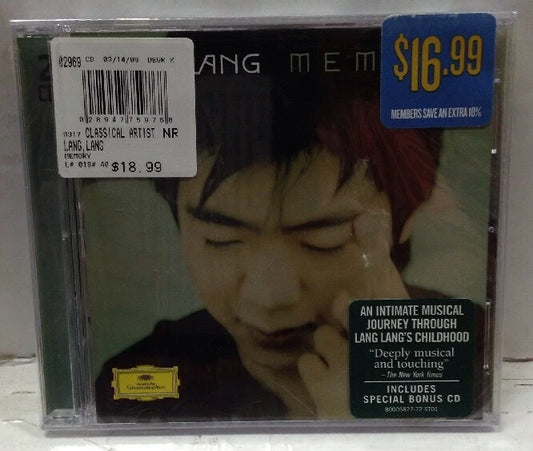 Lang Lang Memory Sealed CD