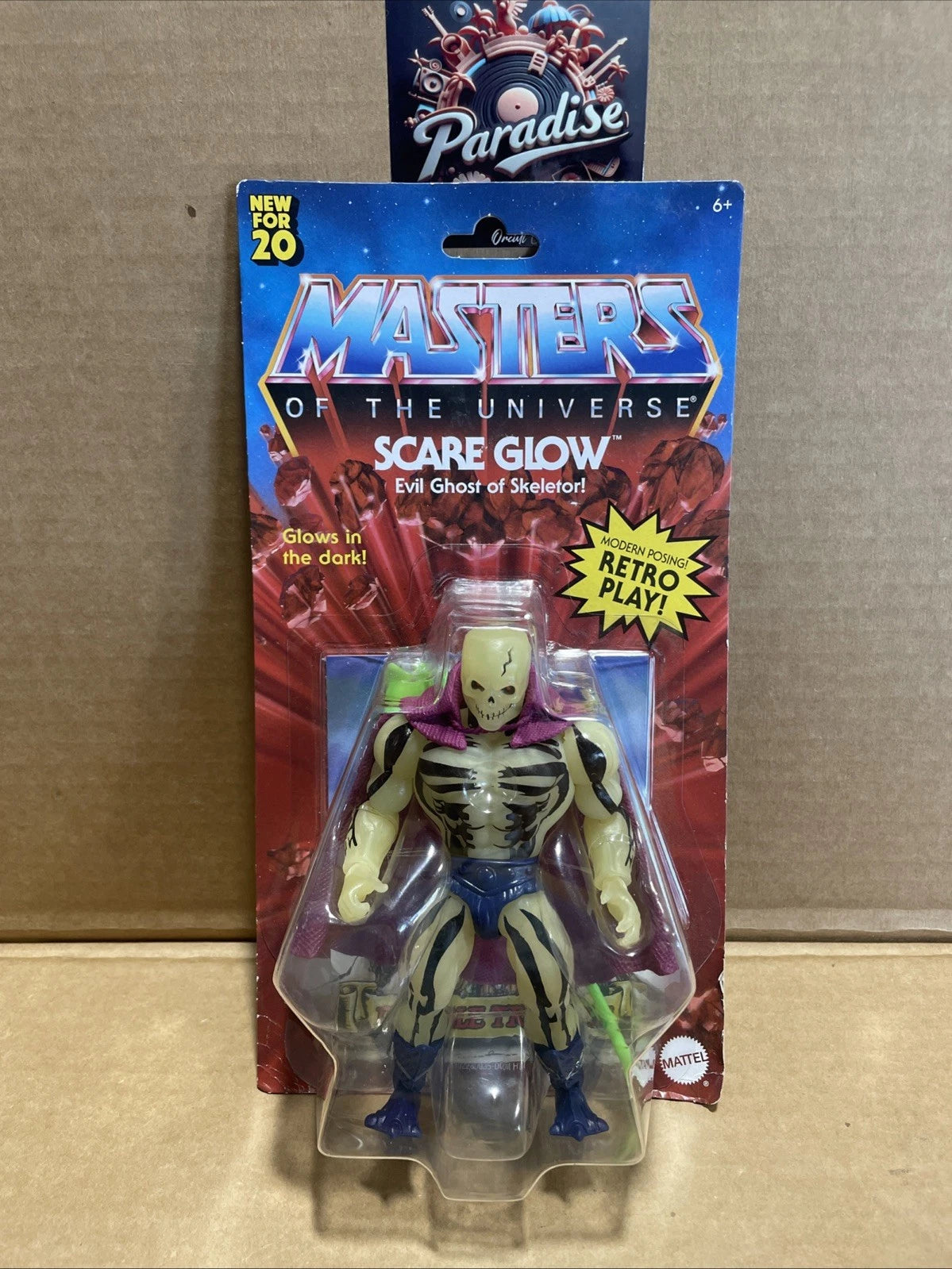 Masters of the Universe Origins Scare Glow Action Figure Brand New