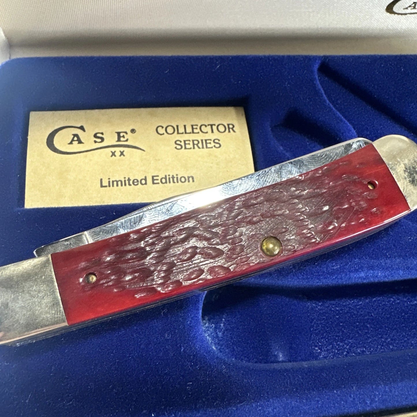 CASE XX 1994 OJ SIMPSON "LAST RUN" COMMEMORATIVE TRAPPER W/ BOX