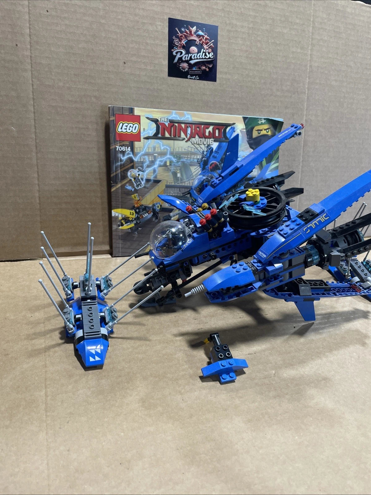 LEGO Ninjago Movie: Lightning Jet Set (70614) with 1 Minifig - READ DESCRIPTION