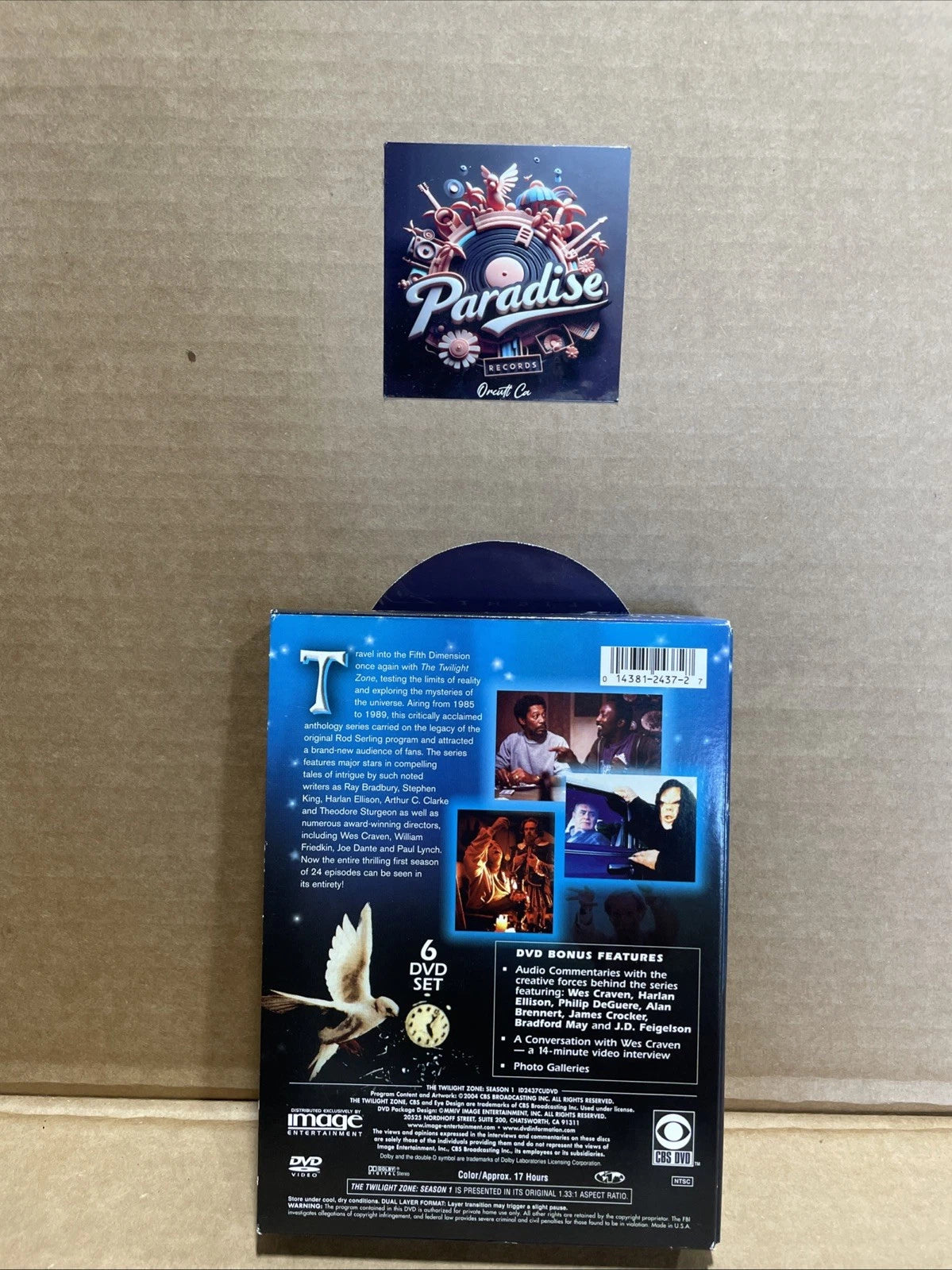 The Twilight Zone Season 1 1985 (DVD, 2004, 6-Disc Set)