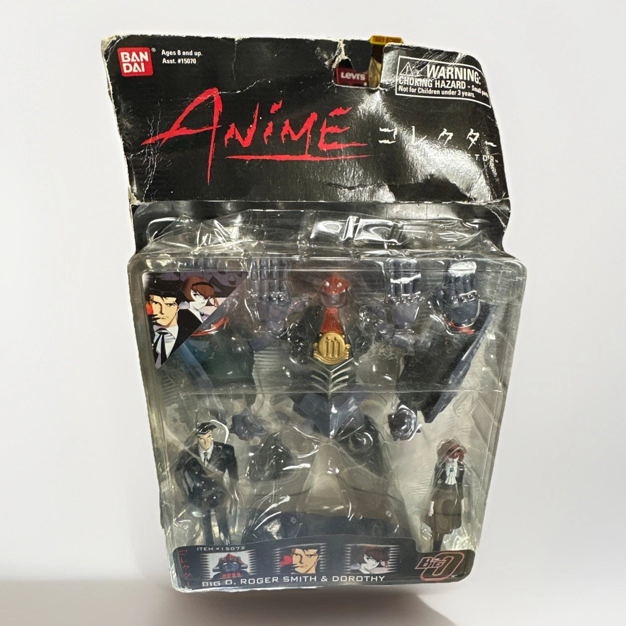Bandai The Big O Roger Smith & Dorothy Anime Collector Series #15072 Damaged Box