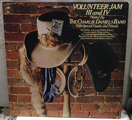 The Charlei Daniels Band Volunteer Band Jam lll And IV Record E235368