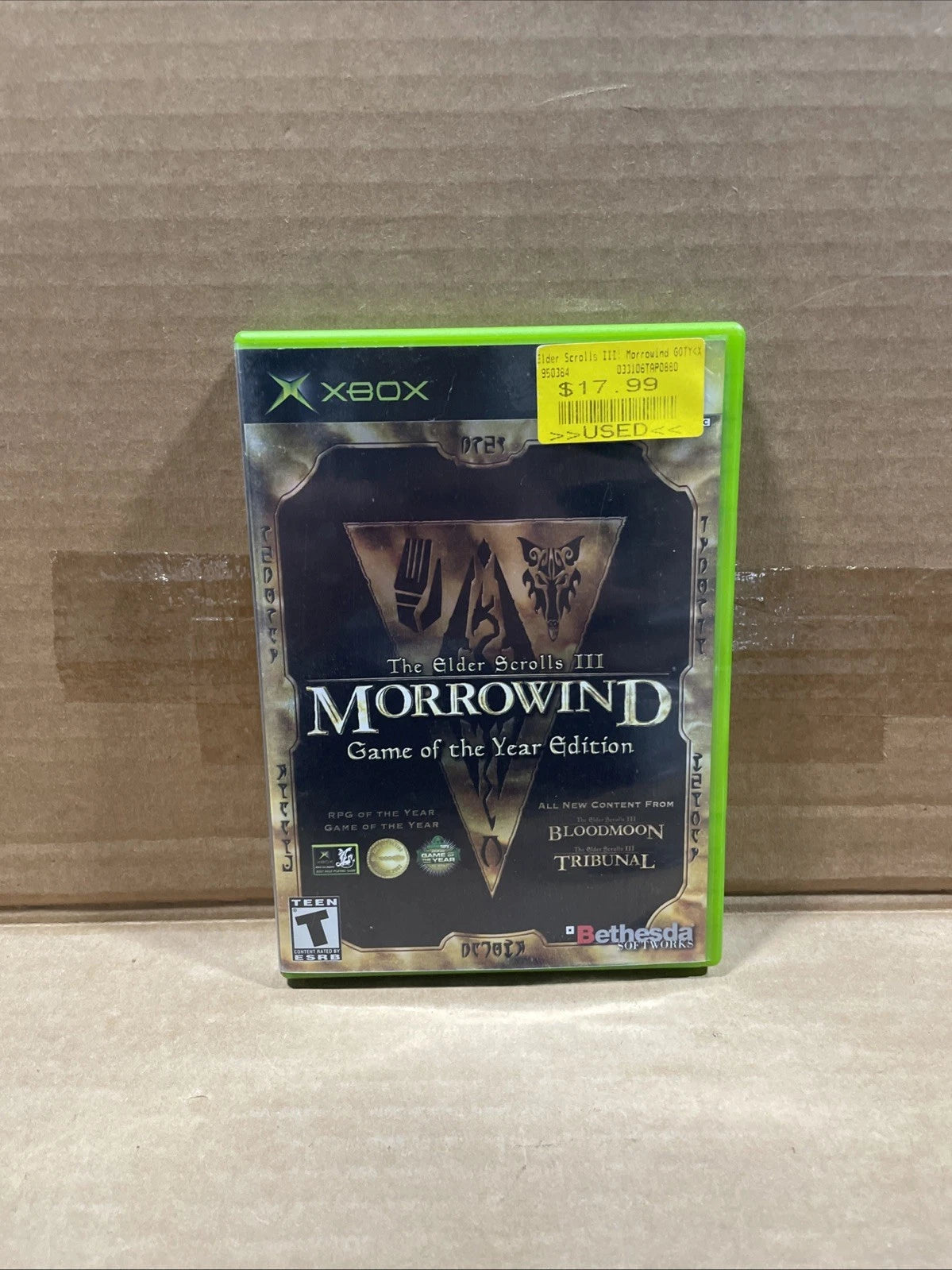 The Elder Scrolls III: Morrowind-Game of the Year Edition (Microsoft Xbox, 2003)