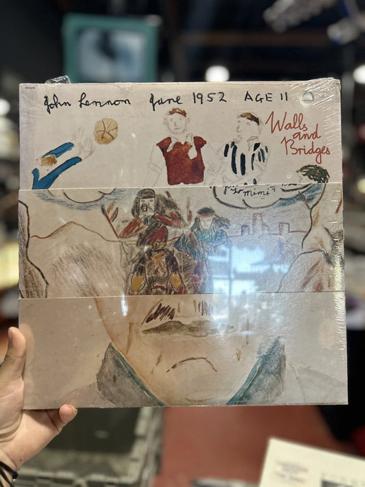 lp-JOHN LENNON-JUNE 1952 AGE 11-WALLS AND BRIDGES-APPLE sw-3416 new sealed