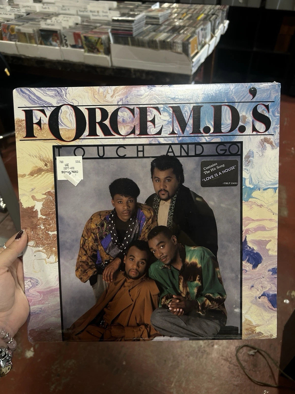 FORCE M.D.'S - TOUCH AND GO - SEALED TOMMY BOY RECORDS LP New