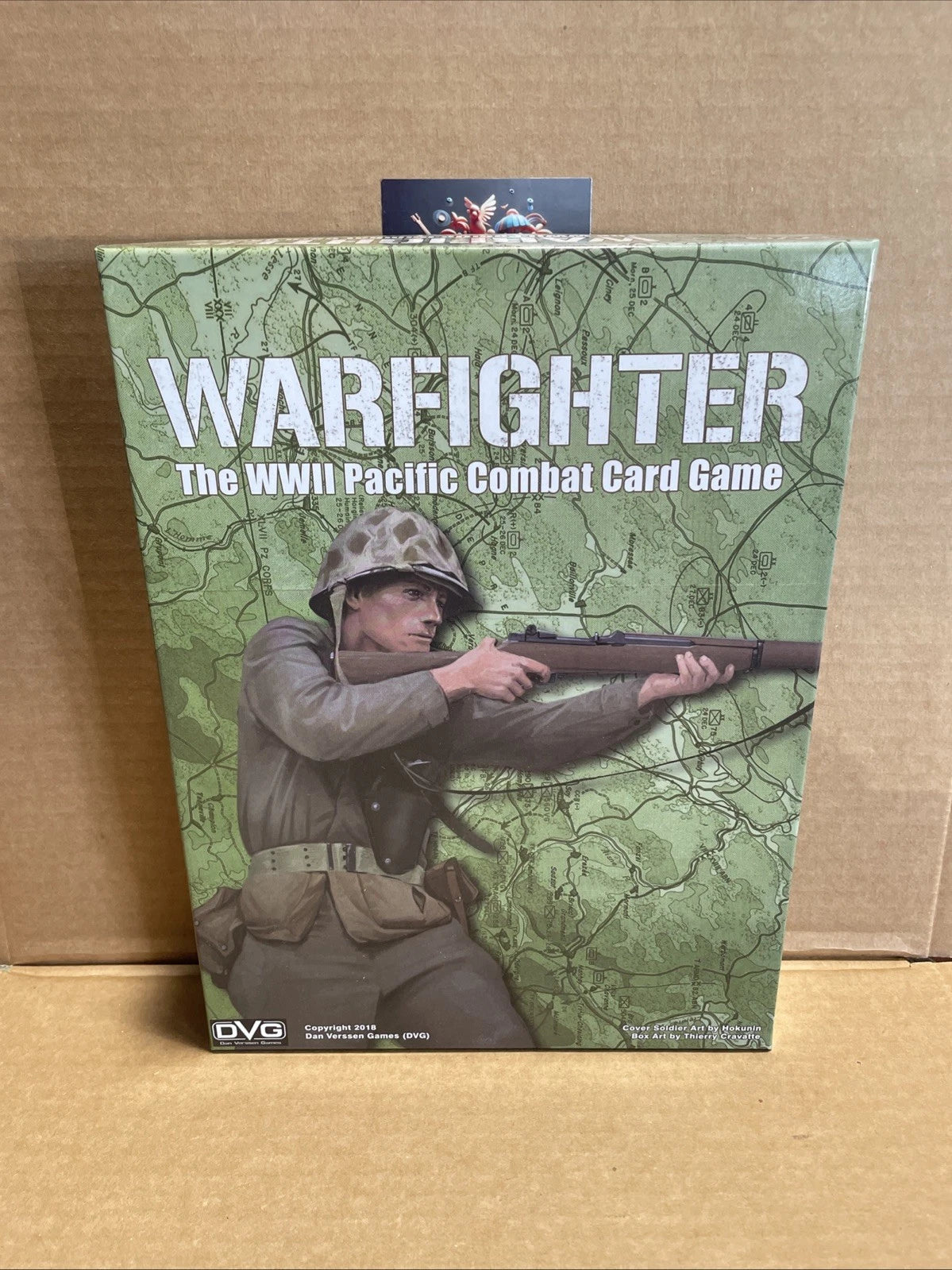DVG Warfighter: The WWII Pacific Combat Card Game Incomplete