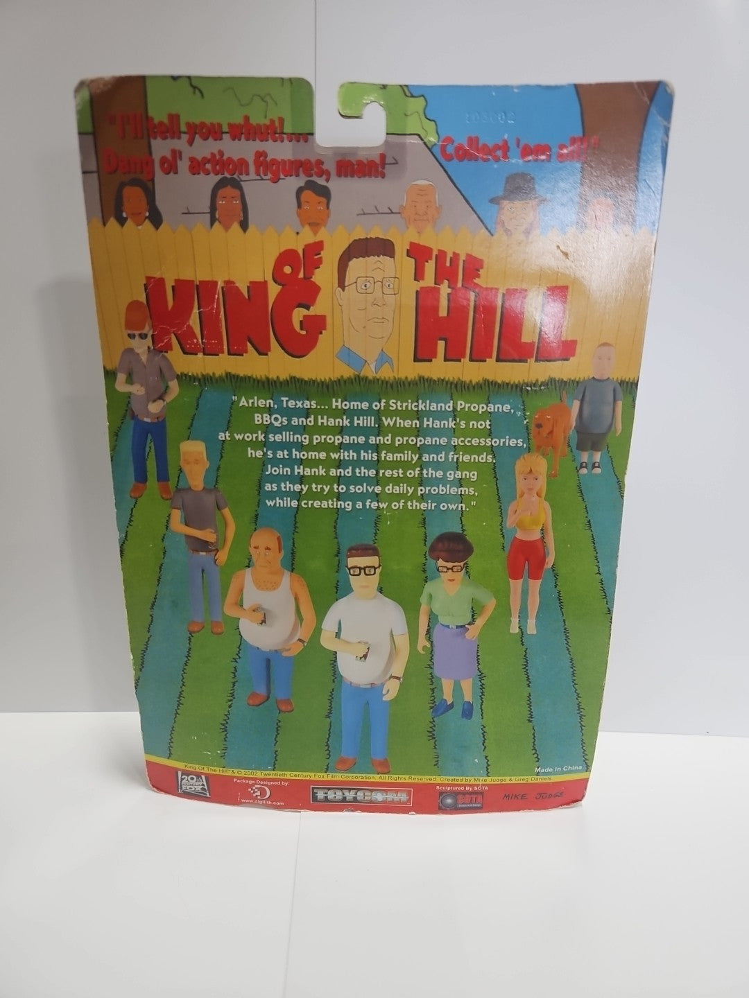2002 Toycom King Of The Hill PEGGY HILL Action Figure Factory Sealed Pack