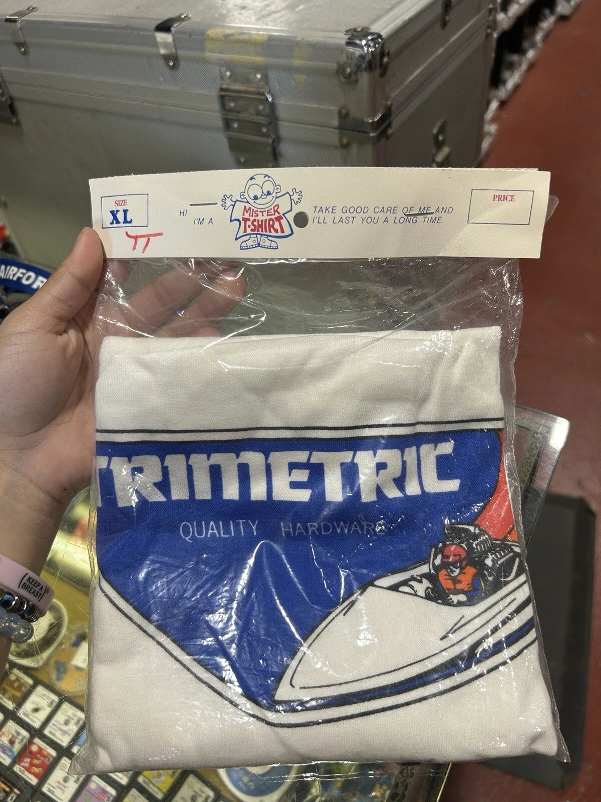 Mister T Shirt Rare 1970’s Trimmetric T Shirt Made in Pasadena