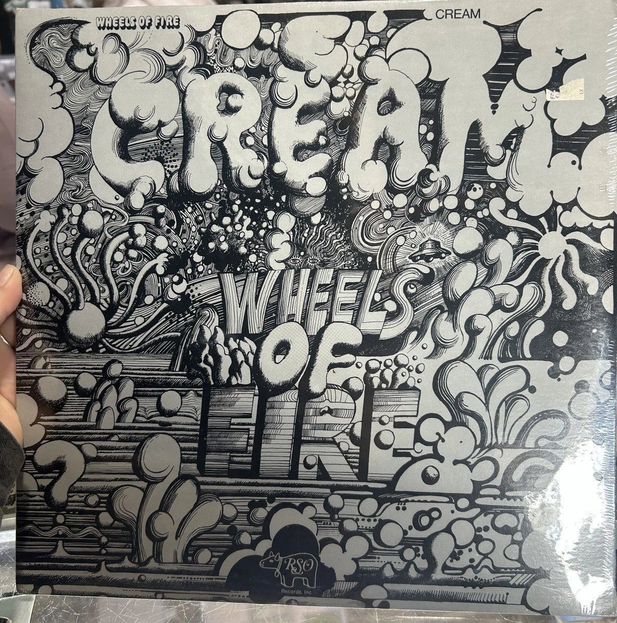 Cream Wheels of Fire 2LP Gatefold Vinyl Record RSO RS-2-3802 New Sealed