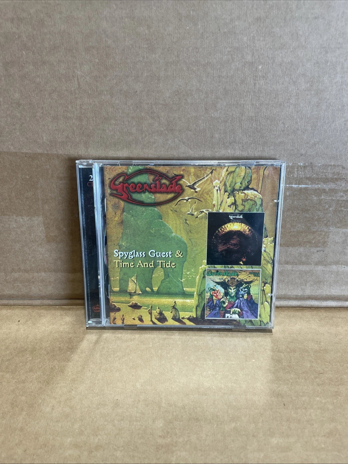 Spyglass Guest/Time and Tide by Greenslade (CD, May-2011, 2 Discs, Edsel (UK))