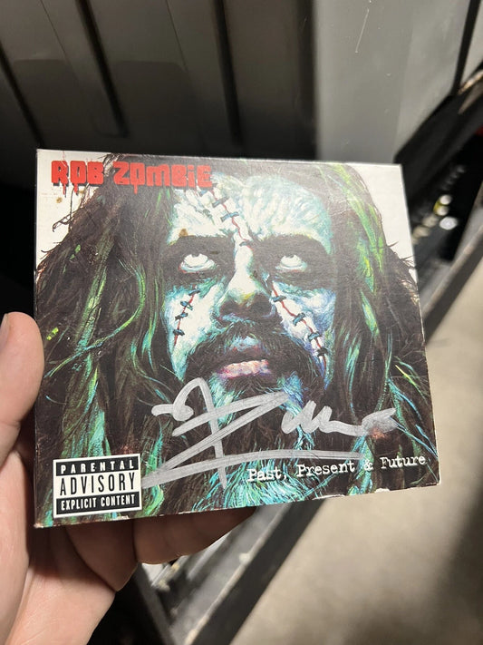 Past Present & Future by Rob Zombie (CD & DVD, 2003) Signed