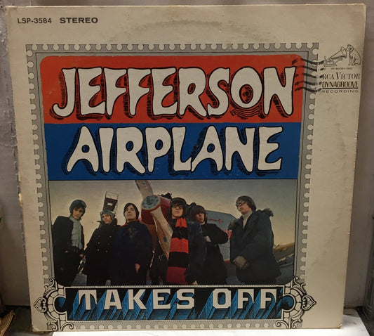 Jefferson Airplane Jefferson Airplane Takes Off Record LSP-3584 Hollywood Press.