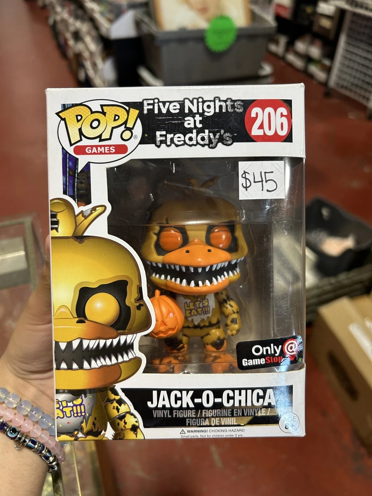 FUNKO POP! GAMES FIVE NIGHTS AT FREDDY'S (JACK-O-CHICA) #206