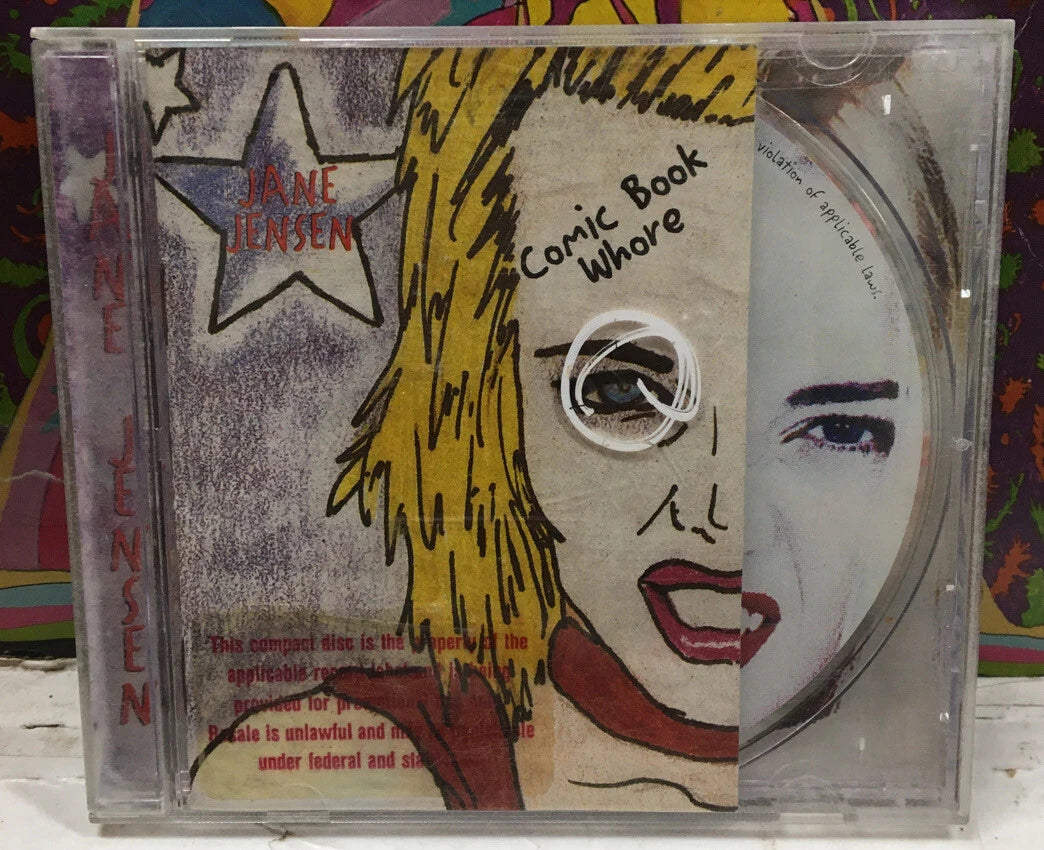 Jane Jensen Comic Book Whore Promo CD