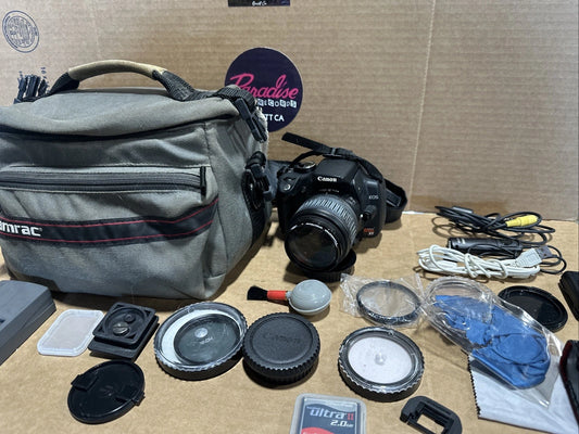 Canon EOS Rebel XT 350D DSLR + Tamron 18-250mm Lens + Battery & Charger Untested