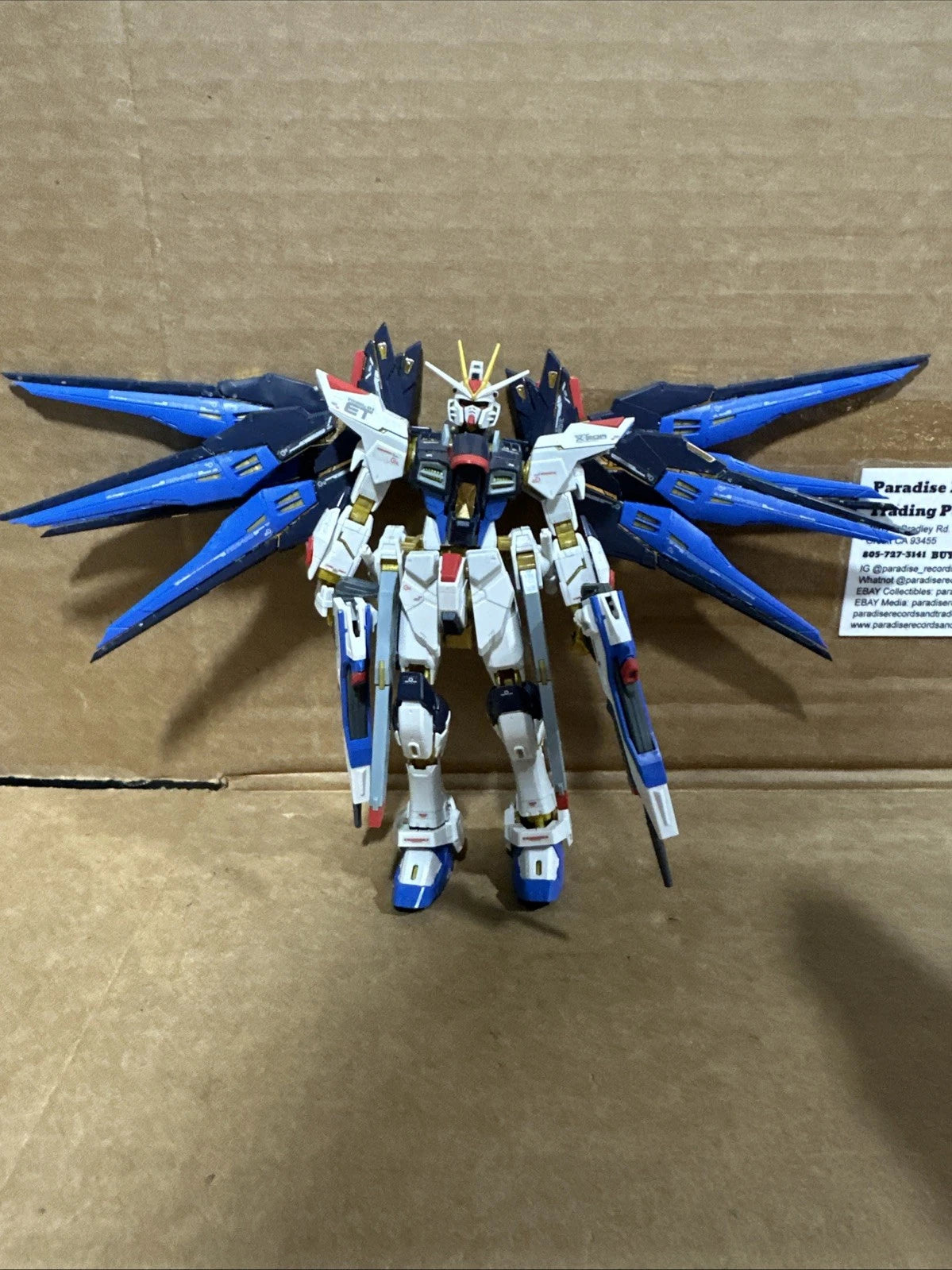 GUNDAM RG Strike Freedom 1:144 BANDAI Built Model Kit Pre-built