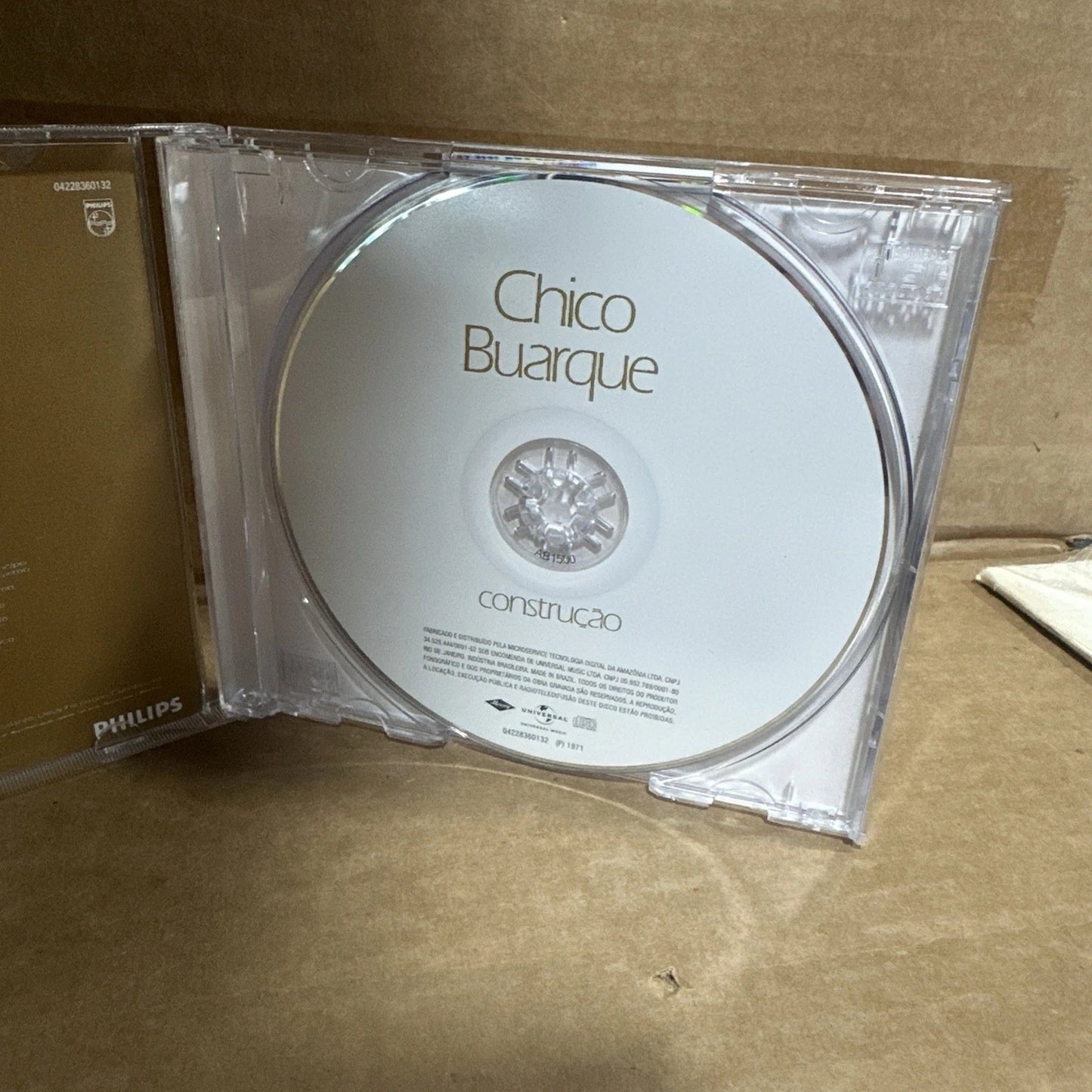 Chico Buarque : Construcao (CD 1988 Universal Brazil) Bossanova *Rare*