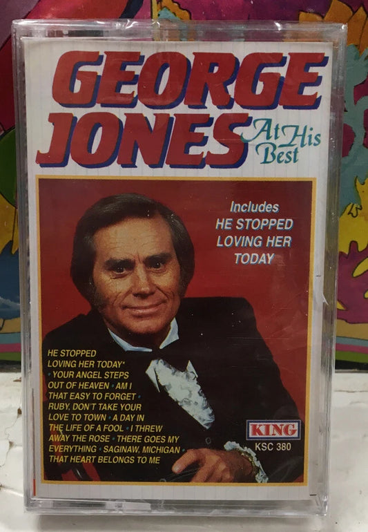 George Jones At His Best Sealed Cassette