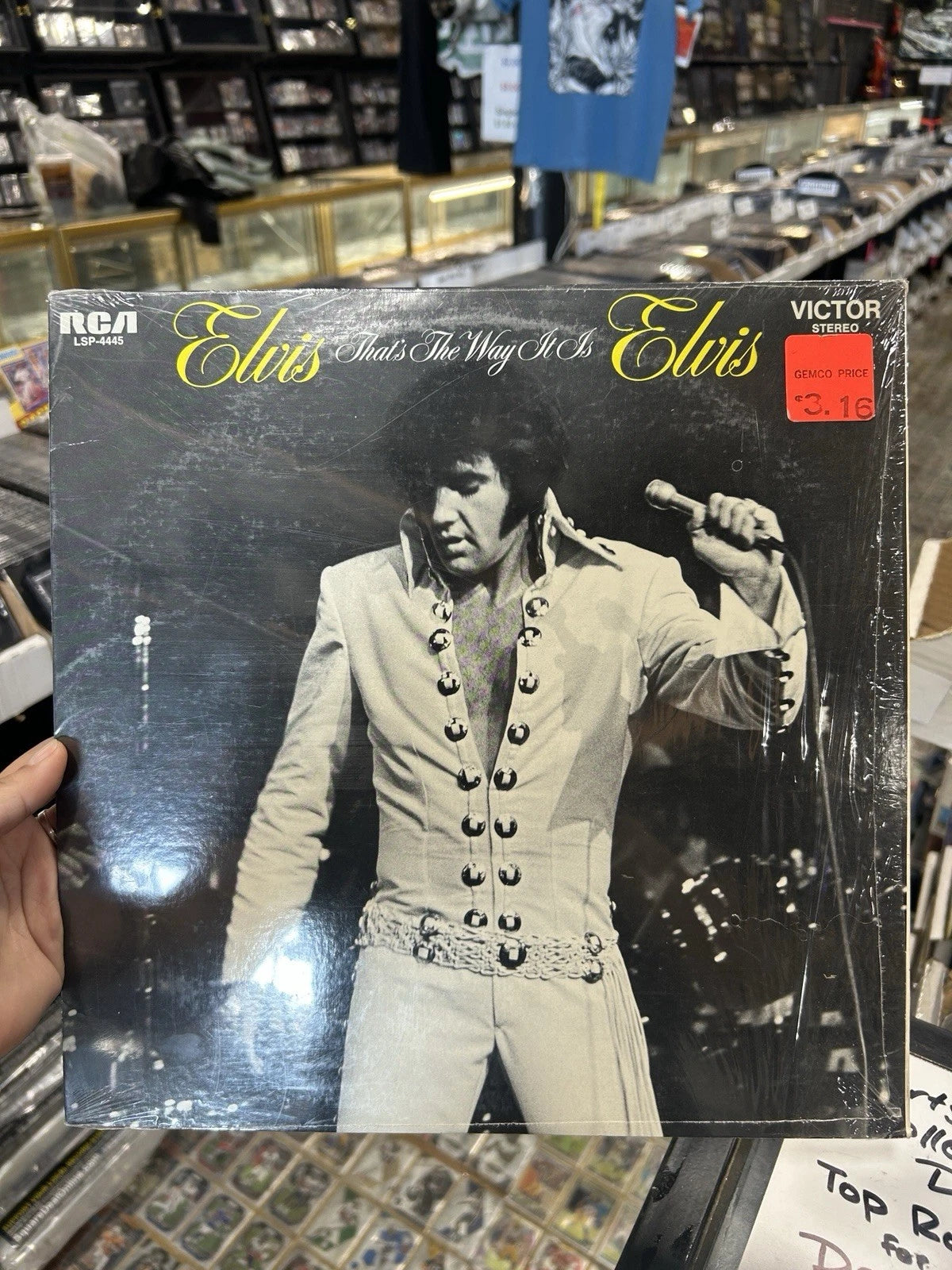 Elvis Presley LSP-4445 Thats The Way It Is LP Rigid Original