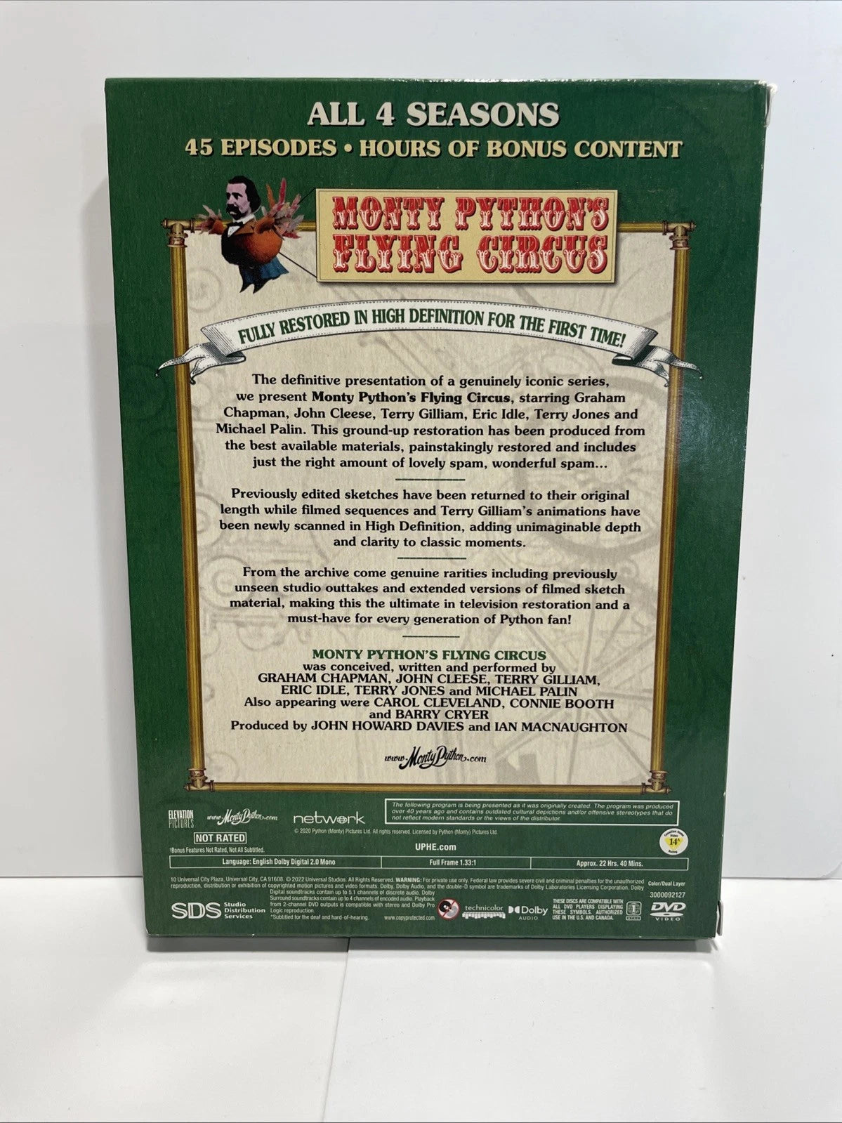 Monty Python Monty Python's Flying Circus: The Complete Series 1-4 [DVD]