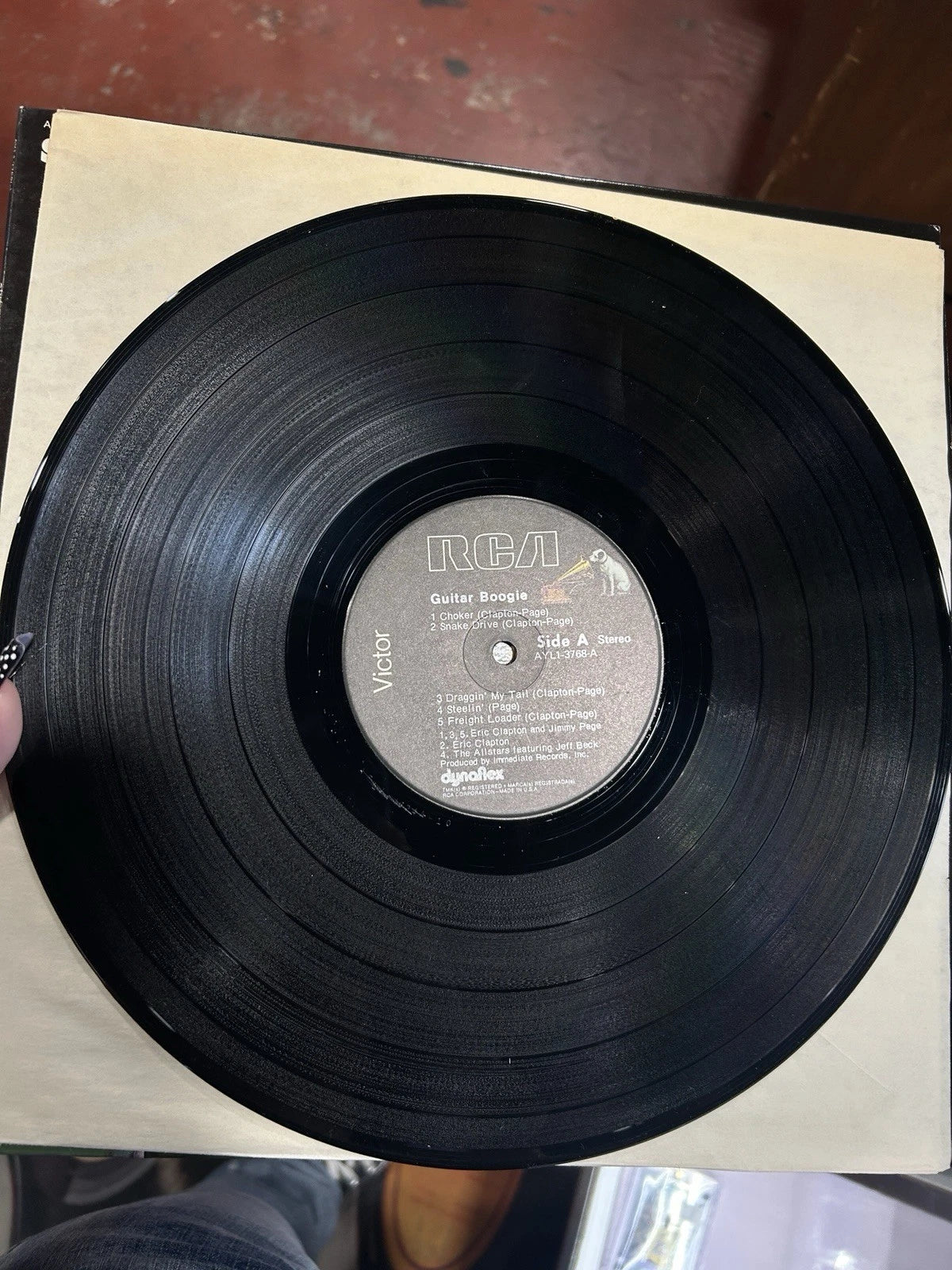 Eric Clapton / Jeff Beck / Jimmy Page Guitar Boogie RCA Victor Vinyl LP 3768