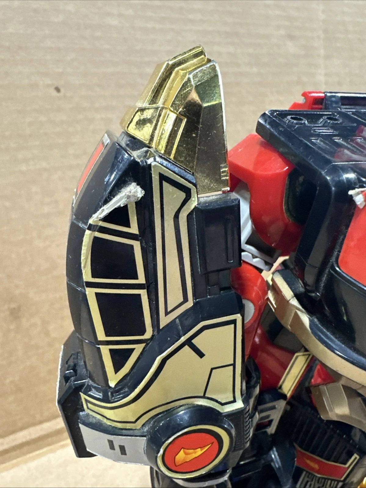 1994 Bandai Mighty Morphin Power Rangers Thunder Megazord Incomplete
