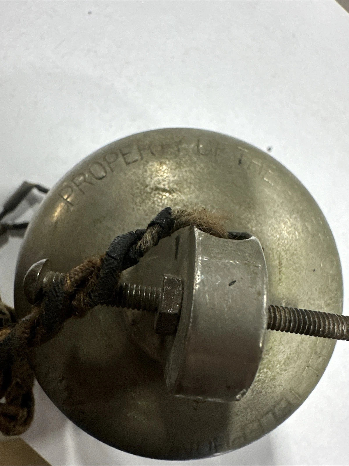 Vintage American Bell Telephone Company Antique Candlestick Telephone Speaker