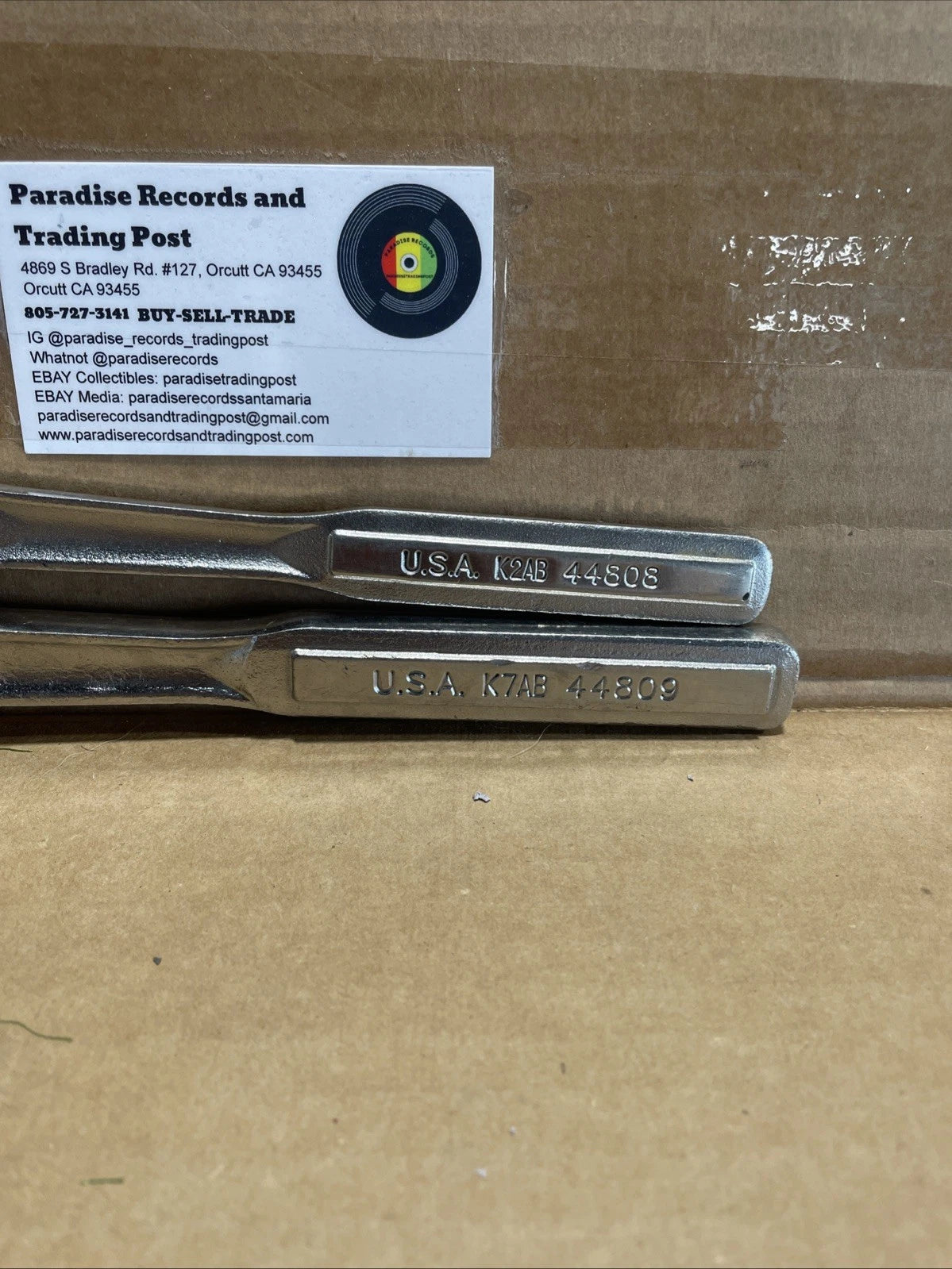 Craftsman 44809 1/2" Drive Push Button Release Ratchet Made in USA + 44808 USA